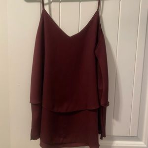 Maroon Blouse